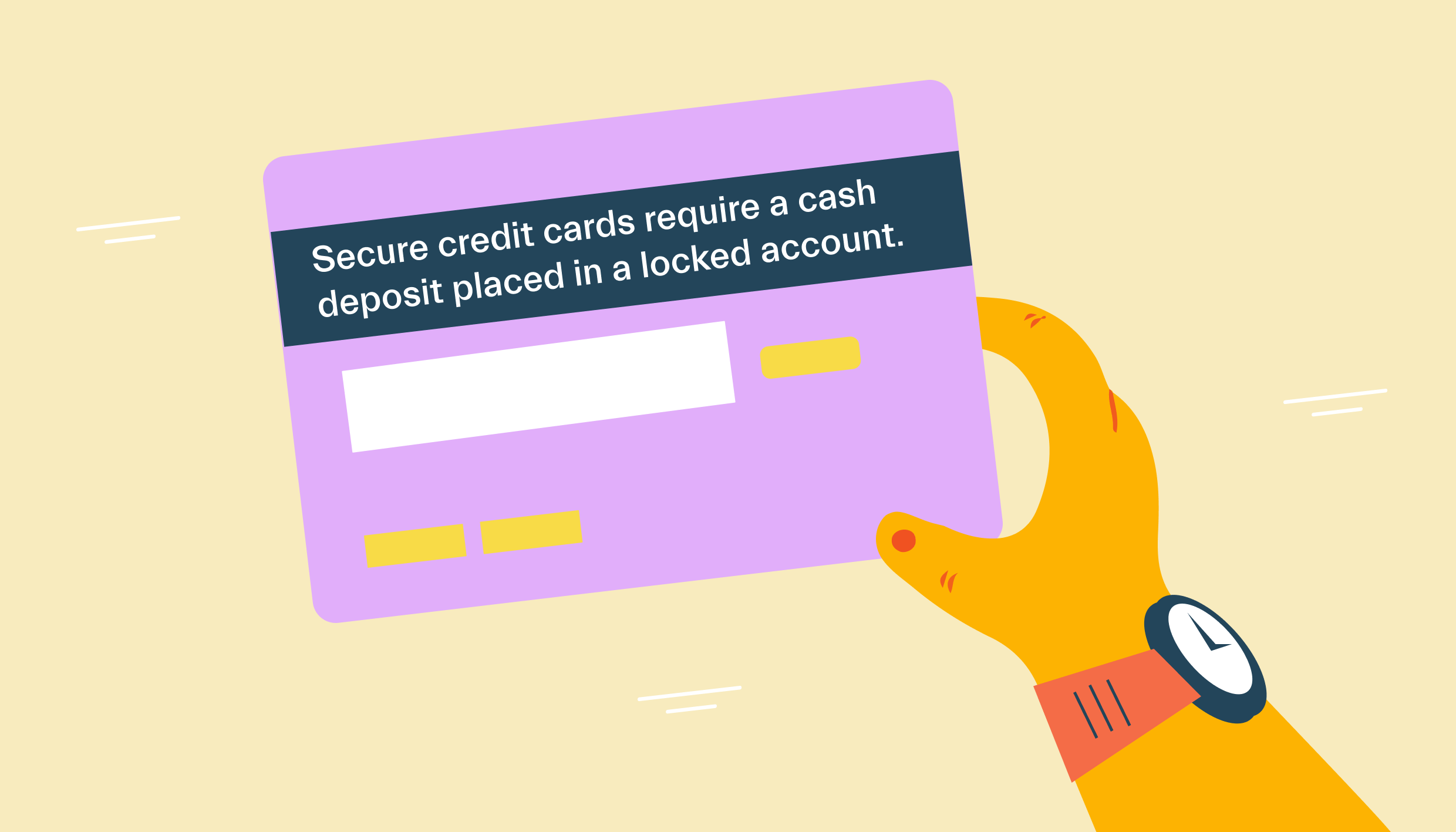 Secured credit card