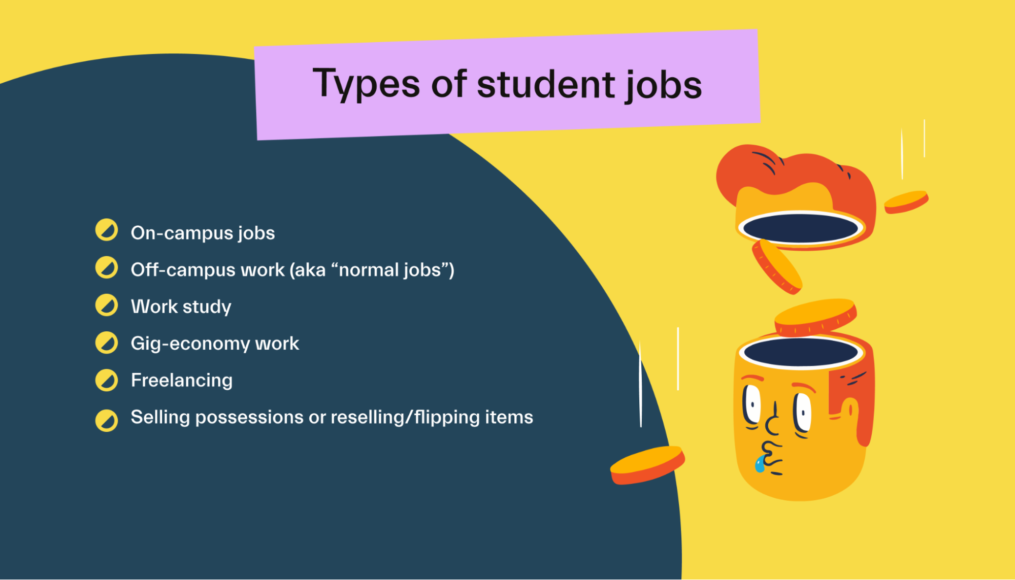 Types of student jobs