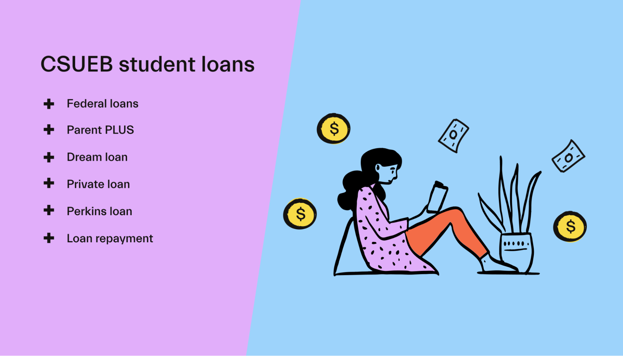 CSUEB student loan types