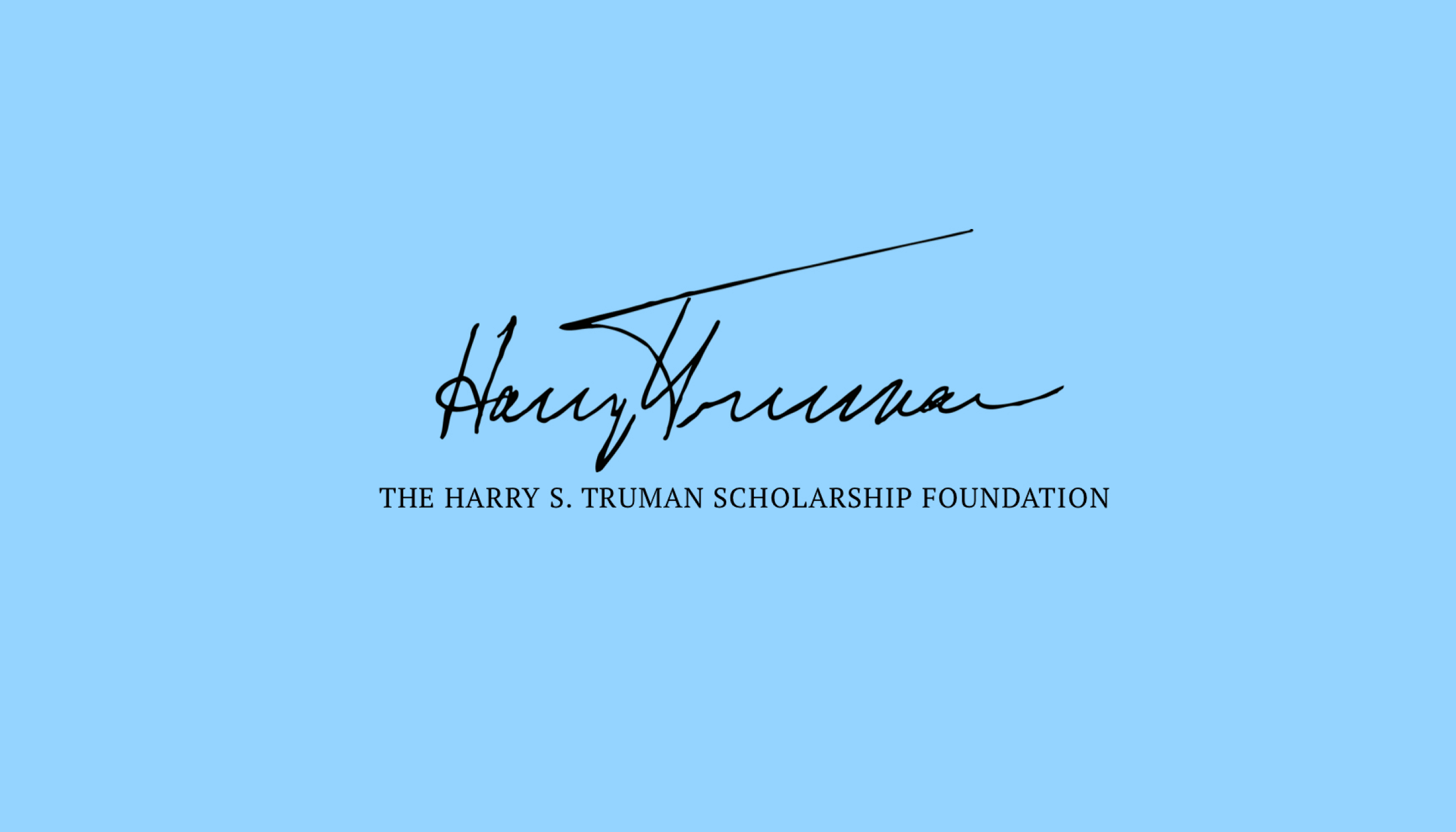 Harry S. Truman Scholarship Foundation Logo