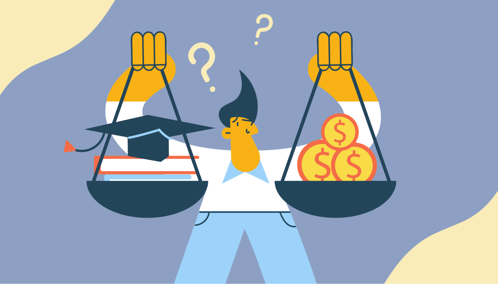 Make sure to evaluate the pros and cons of student loans before borrowing.
