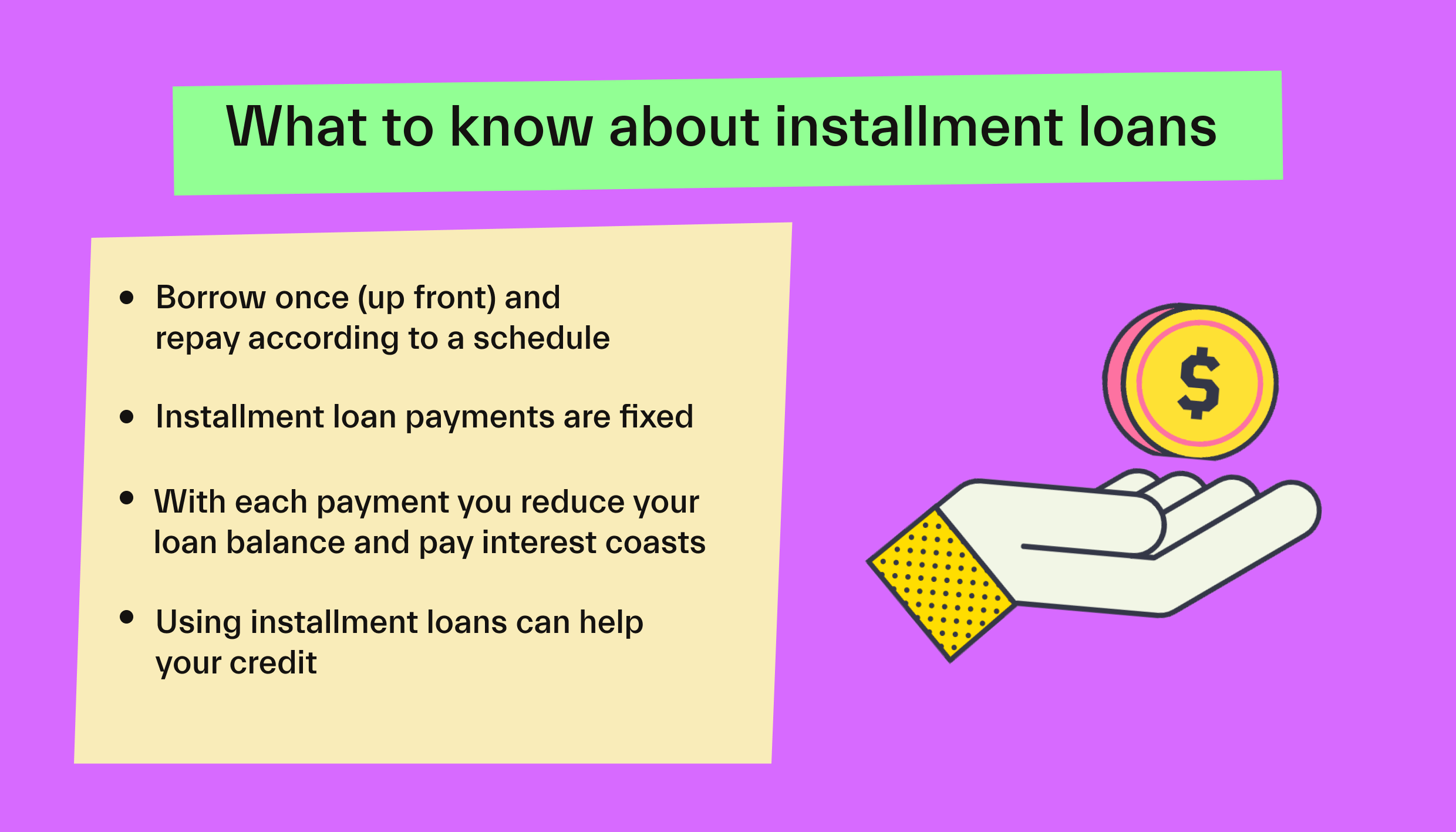 Installment loans